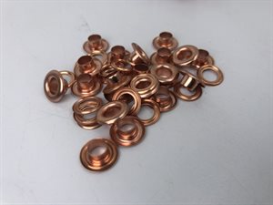 Snøreringe rosegold - 5 mm